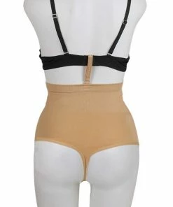 Emprada High Waist Thong Beige Shapewear Intimates