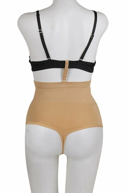 Emprada High Waist Thong Beige Shapewear Intimates 2 Emprada High Waist Thong Beige Shapewear Intimates