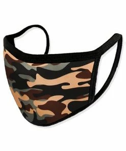 Emprada Masks Camo Green Print Reusable Face Mask