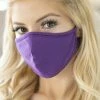 Emprada Masks Purple Solid Reusable Face Mask