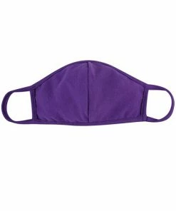 Emprada Masks Purple Solid Reusable Face Mask