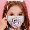Emprada Unicorn Princess Purple Reusable Kids Face Mask Masks