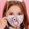 Emprada Unicorn Rainbow Days Multi Purple Reusable Kids Face Mask Masks