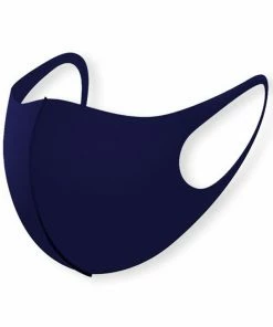 Emprada Masks Navy Solid Aerosilver Anti-bacterial Reusable Face Mask