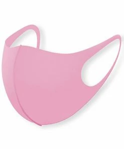 Emprada Masks Pink Solid Aerosilver Anti-bacterial Reusable Face Mask