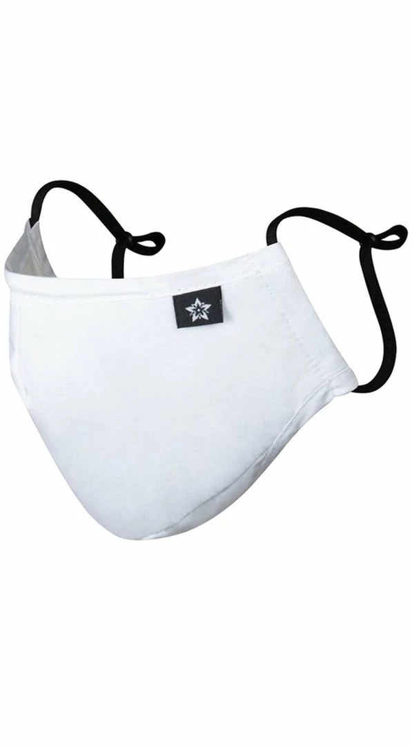 Emprada White Adjustable Reusable Face Mask 1 Emprada White Adjustable Reusable Face Mask