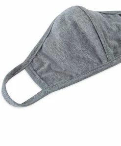 Emprada Grey Solid Reusable Face Mask 5 Emprada Grey Solid Reusable Face Mask