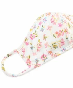 Emprada Masks Floral Ivory Pink Reusable Face Mask