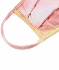 Emprada Masks Tie Dye Pink Yellow Kids Reusable Face Mask