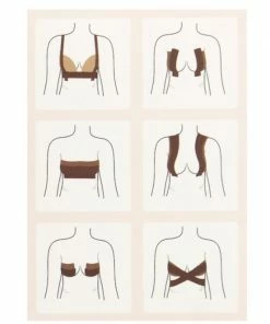 Emprada Intimates Body Tape Black Free Bra