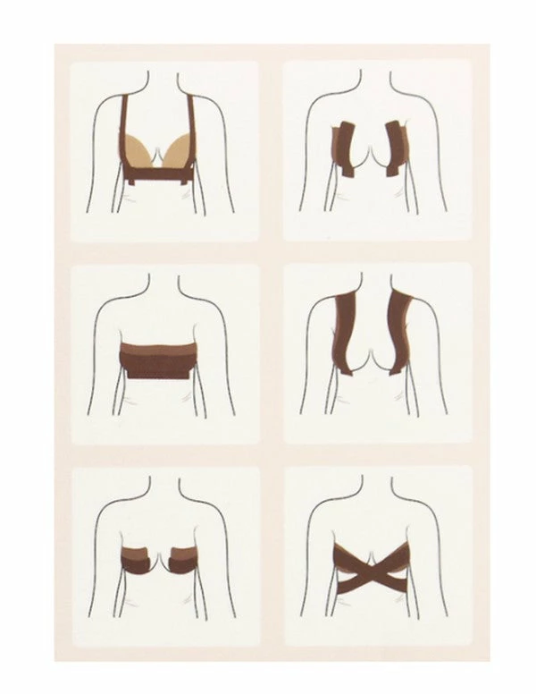 Emprada Intimates Body Tape Black Free Bra 2 Emprada Intimates Body Tape Black Free Bra