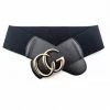 Emprada GG Metal Buckle Stretch Waist Belt Accessories