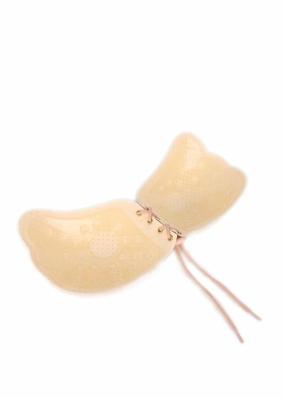 Emprada Push-Up Strapless Beige Backless Invisible Bra 2 Emprada Push-Up Strapless Beige Backless Invisible Bra