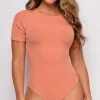 Emprada Natalie Dusty Orange Bodysuit