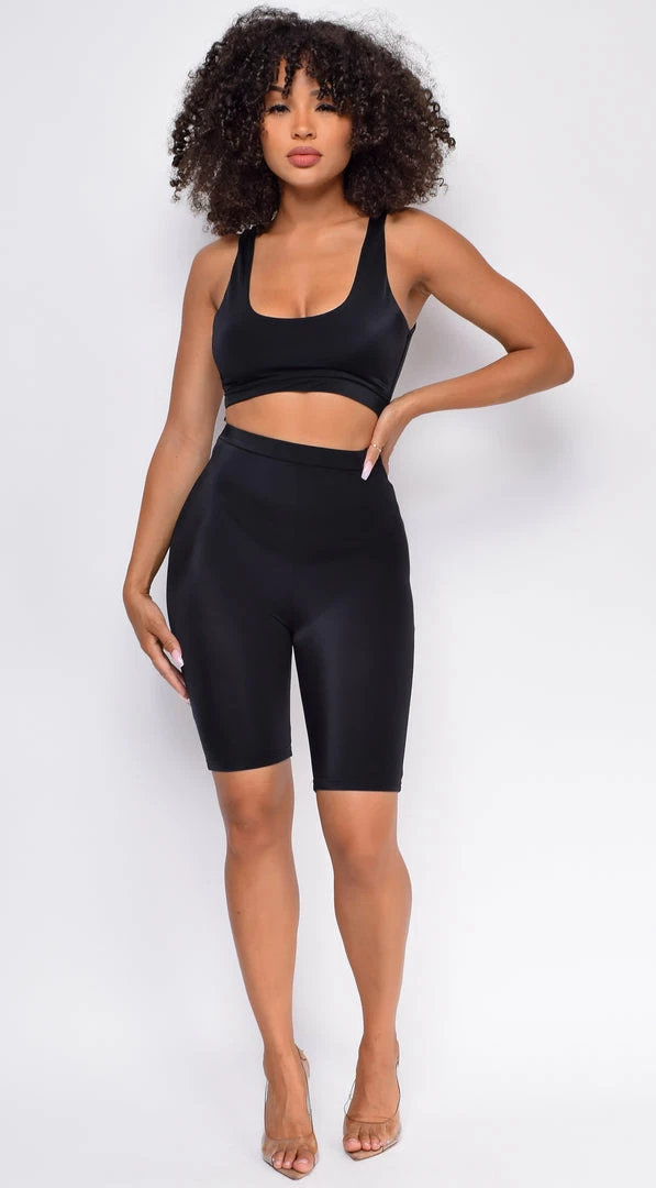 Emprada Gimme More Black Front Cutout Romper 2 Emprada Gimme More Black Front Cutout Romper