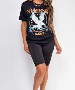 Emprada Desert Nights Black Graphic Tee