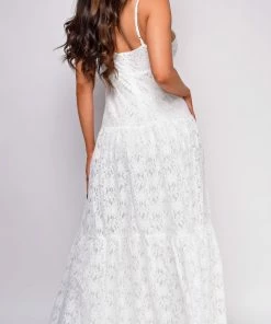 Emprada Demir White Maxi Dress Dresses