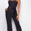 Emprada Cove Black Strapless Jumpsuit Jumpsuits & Rompers