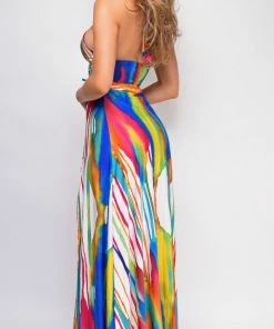 Emprada Dominica Blue Multi Color Print Set