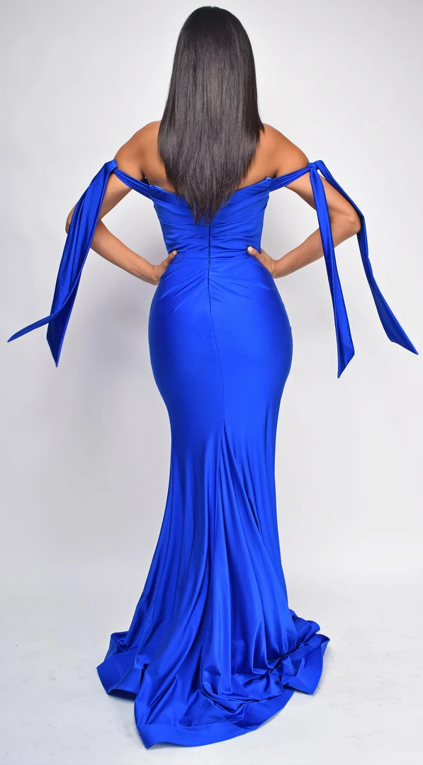 Emprada Abigail Blue Off Shoulder Gown 4 Emprada Abigail Blue Off Shoulder Gown