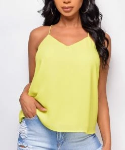 Emprada Lily Green Lime Classic Top