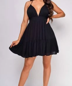 Emprada It's Your Loss Black Mini Dress