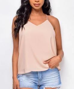 Emprada Lily Beige Nude Classic Top