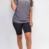 Emprada France C'est La Vie Grey Graphic Tee
