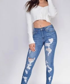 Emprada Tops Mia White High Neck Crop Top 7 Emprada Tops Mia White High Neck Crop Top