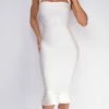 Emprada Dresses Kayden White Mermaid Bandage Dress