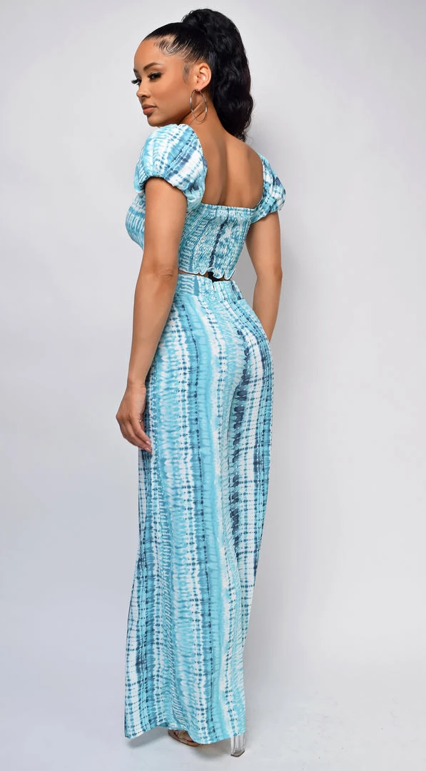 Emprada Sets Nassau Blue Tie-Dye Set 2 Emprada Sets Nassau Blue Tie-Dye Set