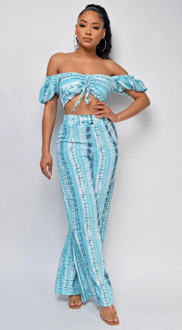 Emprada Sets Nassau Blue Tie-Dye Set 1 Emprada Sets Nassau Blue Tie-Dye Set