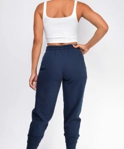 Emprada Loungewear Leisure Navy Blue Joggers