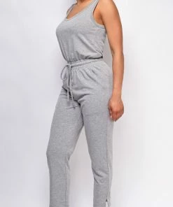 Emprada Loungewear Amala Grey Jumpsuit