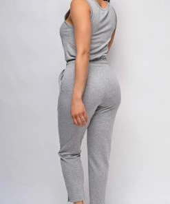 Emprada Loungewear Amala Grey Jumpsuit