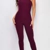 Emprada Severine Burgundy Red Jumpsuit Jumpsuits & Rompers