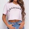 Emprada California Pink Graphic Tee