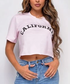Emprada California Pink Graphic Tee