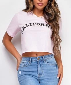 Emprada California Pink Graphic Tee