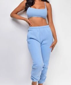 Emprada Loungewear Erica Blue Jogger & Top Set