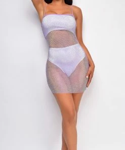 Emprada Josie Lavender Purple Jewel Cover Up Tank Dress Dresses 6 Emprada Josie Lavender Purple Jewel Cover Up Tank Dress Dresses