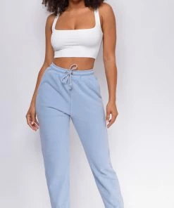Emprada Take It Easy Light Blue Joggers Loungewear