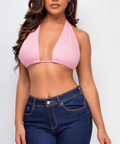 Emprada Jocasta Pink Top Tops
