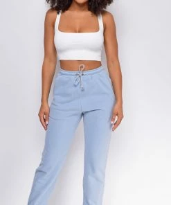 Emprada Take It Easy Light Blue Joggers Loungewear