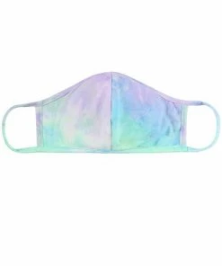 Emprada Masks Tie Dye Aqua Blue Lilac Reusable Face Mask