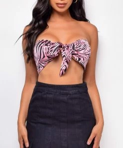 Emprada Bottoms Abriana Black Pleated Denim Skirt