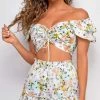 Emprada Aurora White Multi Floral Print Set Sets