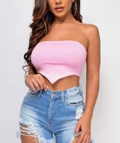 Emprada Abbey Pink Bandana Top