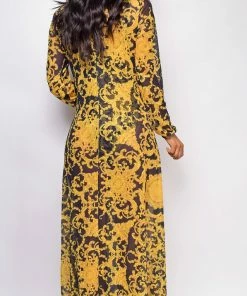 Emprada Rina Black Gold Multi Print Swimwear & Cover Up 13 Emprada Rina Black Gold Multi Print Swimwear & Cover Up