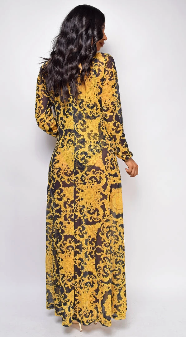 Emprada Rina Black Gold Multi Print Swimwear & Cover Up 7 Emprada Rina Black Gold Multi Print Swimwear & Cover Up